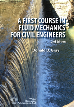 FIRST COURSE IN FLUID MECHANICS FOR CIVIL ENGINEERS Book image