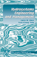 HYDROSYSTEMS ENGINEERING & MANAGEMENT Book image
